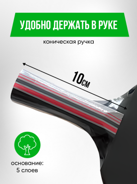 Набор ракеток для настольного тенниса UNIX Line TTRSU22 - 3