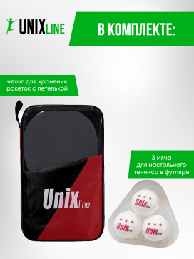 Набор ракеток для настольного тенниса UNIX Line TTRSU22 - 4